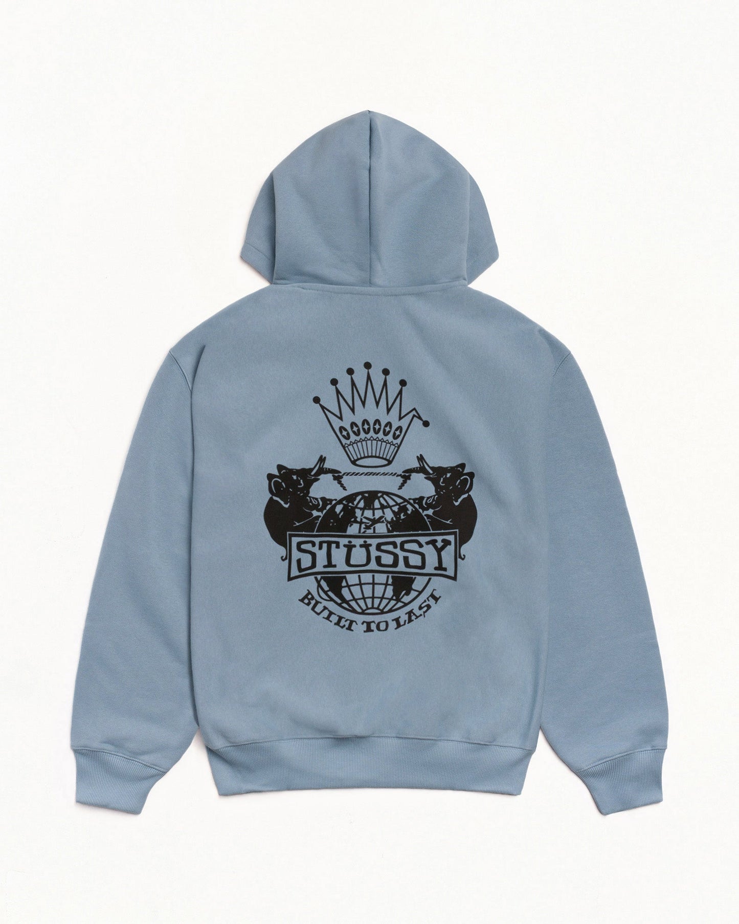 BUILT TO LAST ZIP HOODIE ЅТÜЅЅΥ