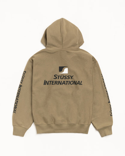 ЅТÜЅЅΥ INTERNATIONAL ZIP HOODIE