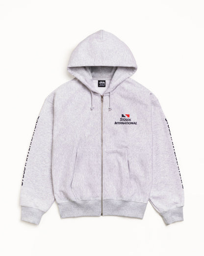 ЅТÜЅЅΥ INTERNATIONAL ZIP HOODIE
