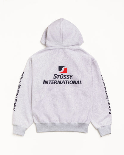 ЅТÜЅЅΥ INTERNATIONAL ZIP HOODIE