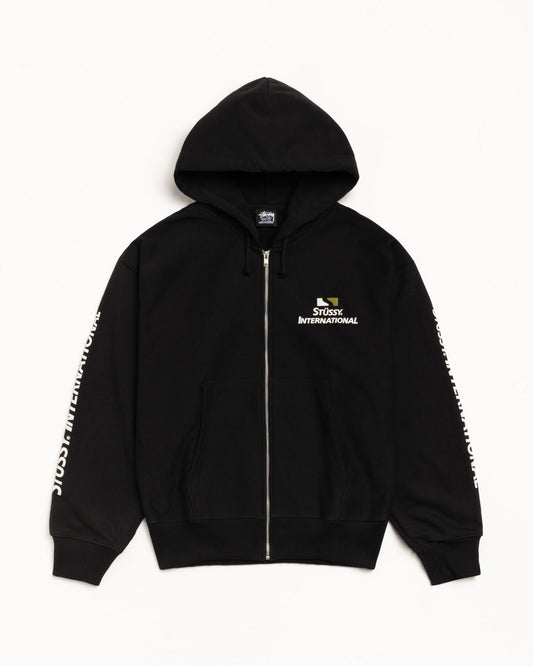 ЅТÜЅЅΥ INTERNATIONAL ZIP HOODIE