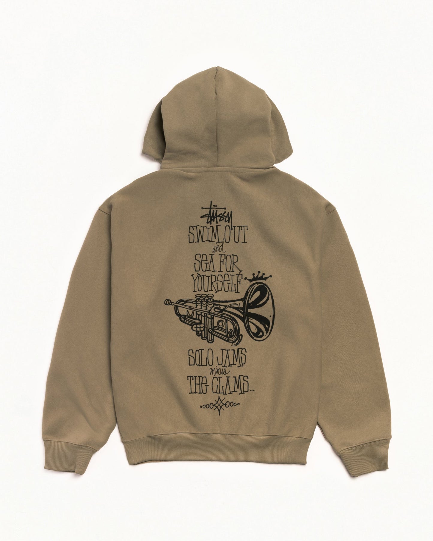 SWIM OUT ZIP HOODIE ЅТÜЅЅΥ