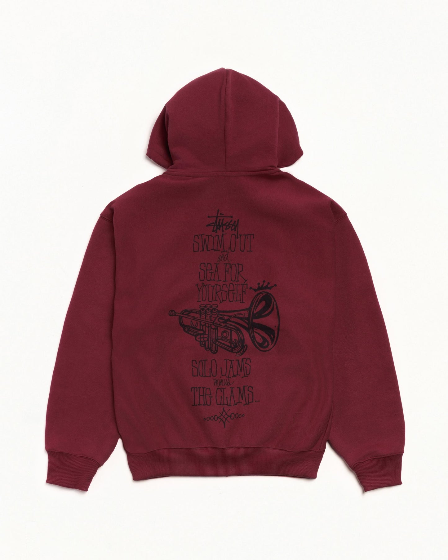 SWIM OUT ZIP HOODIE ЅТÜЅЅΥ